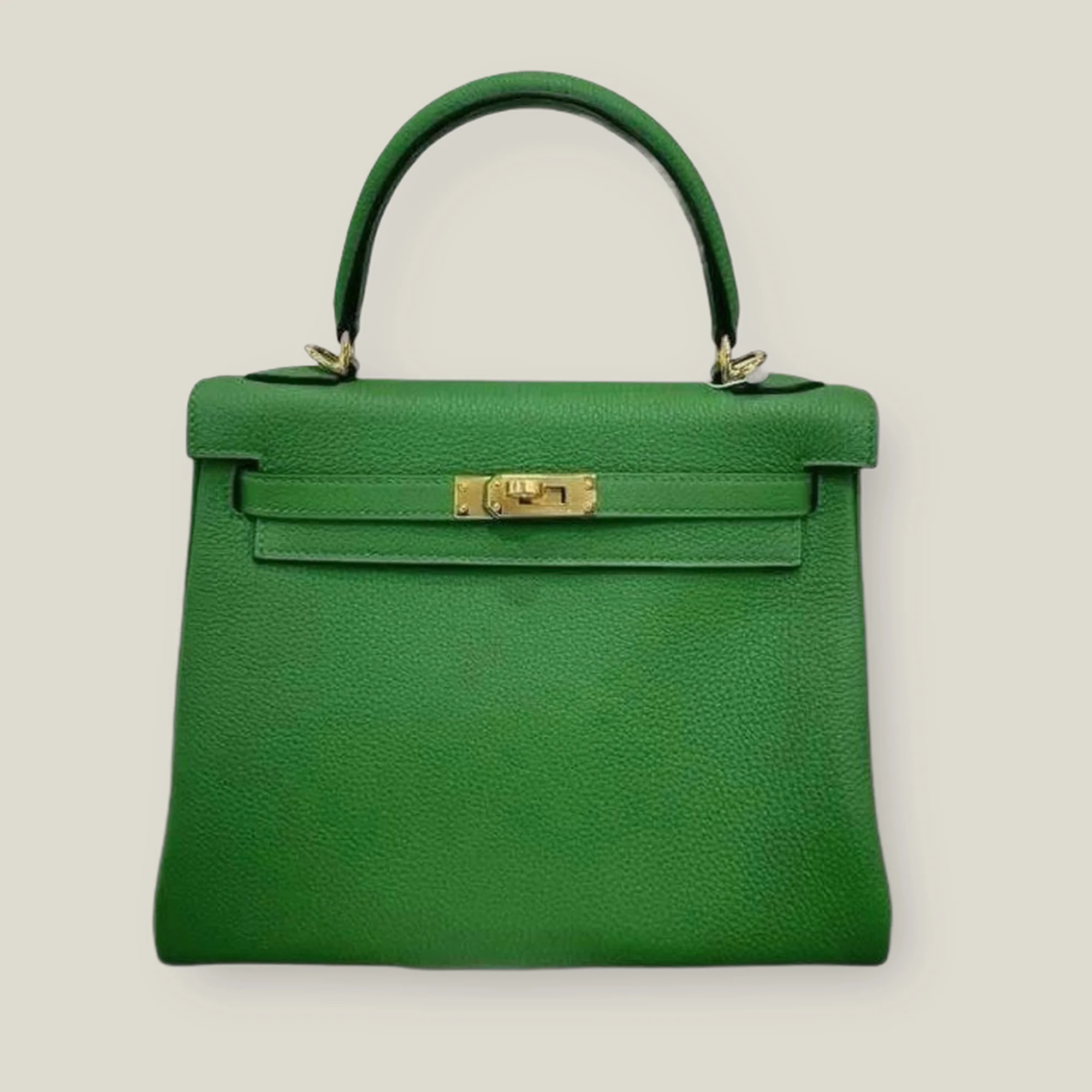Hermès Kelly 25 Vert Yucca Togo Gold Hardware (2023) - Image 1