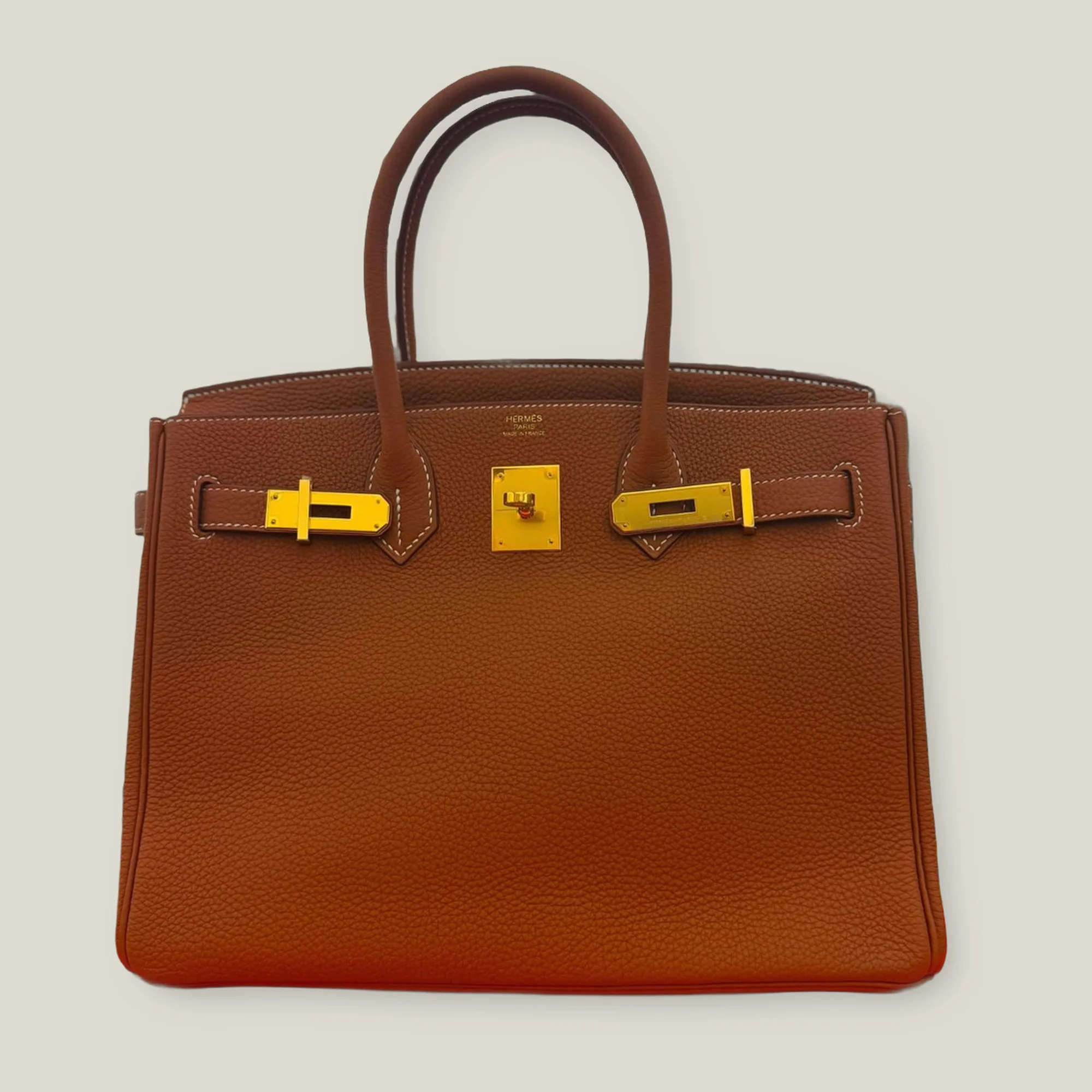 Hermès Birkin 30 in Gold