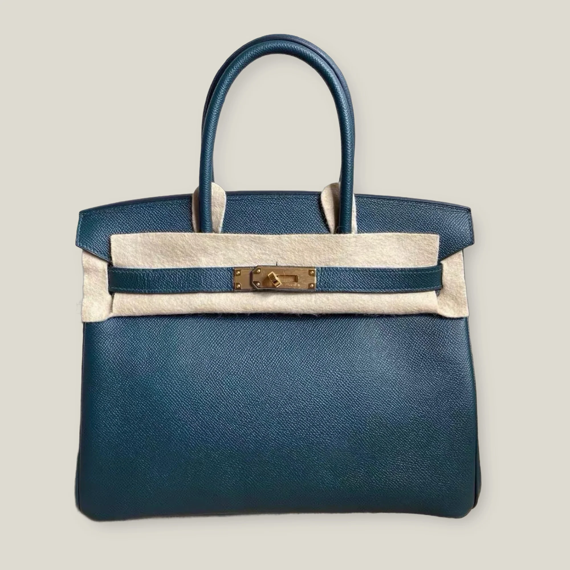 Hermès Birkin 30 Cypress Green Epsom Gold Hardware (2019) - Image 1