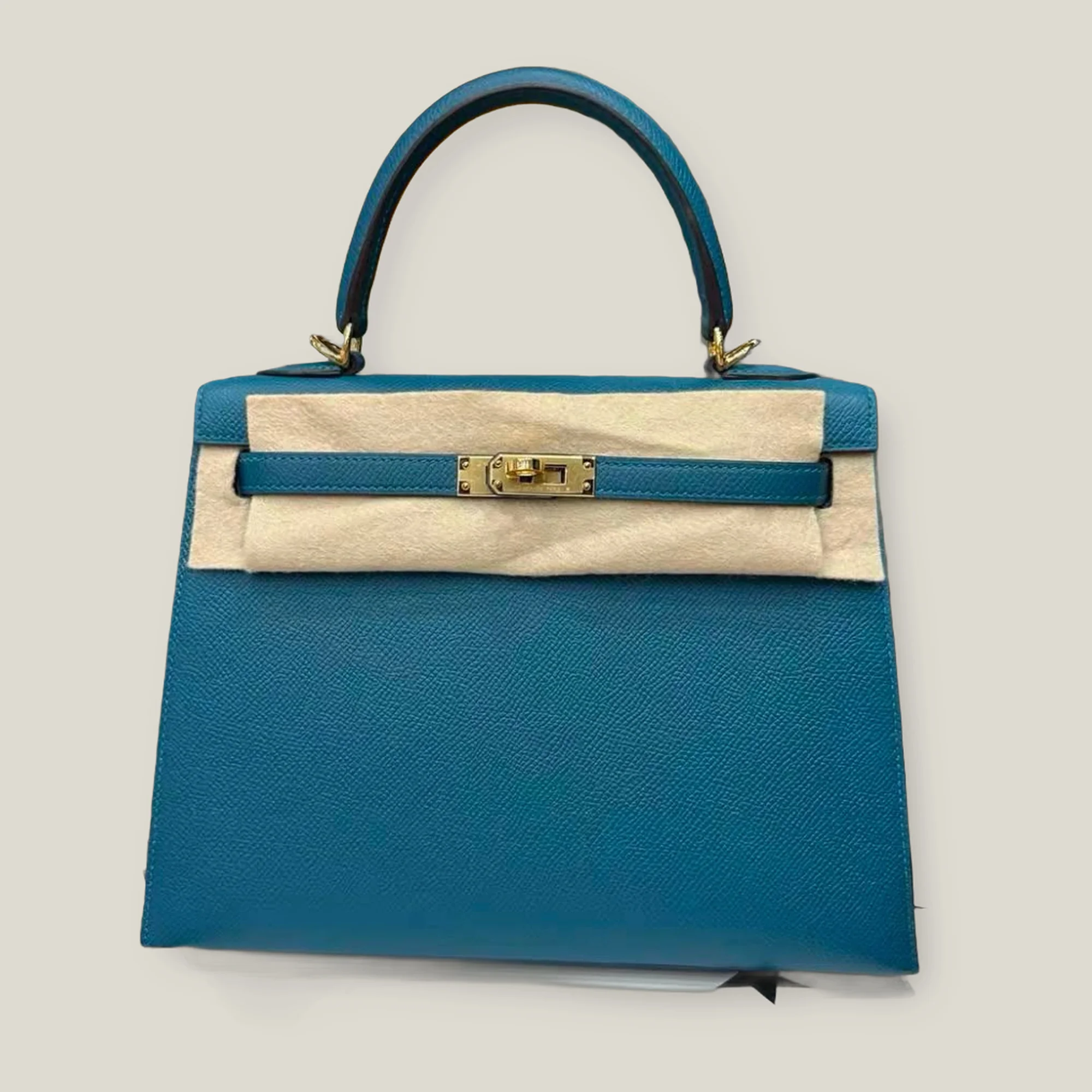 Hermès Kelly 25 Green Epsom Gold Hardware